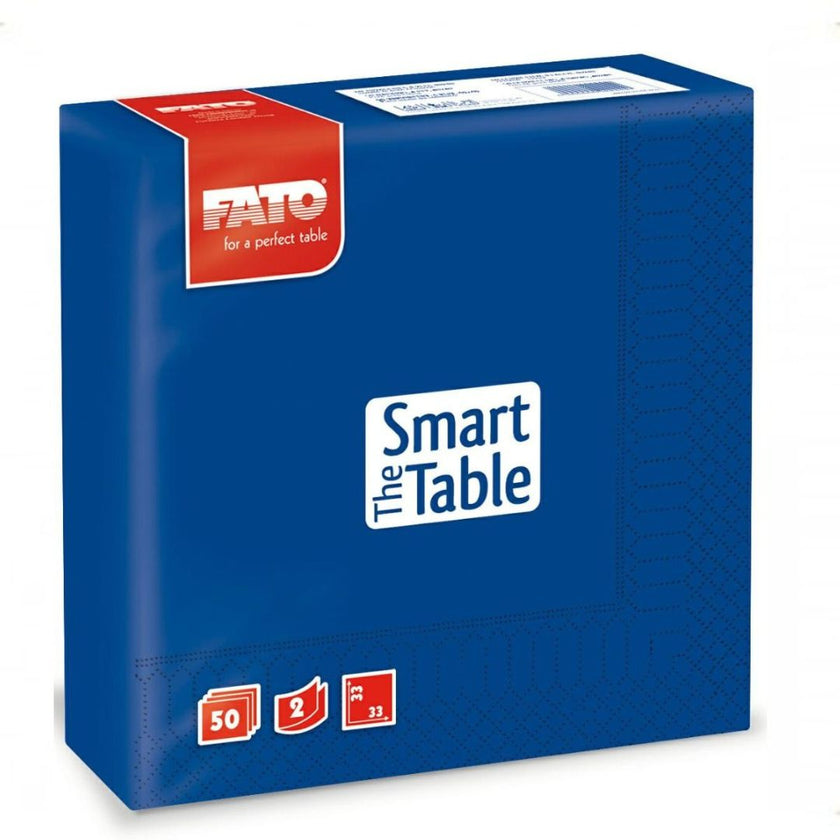 Fato Napkins 33x33cm - Gentian Blue x50