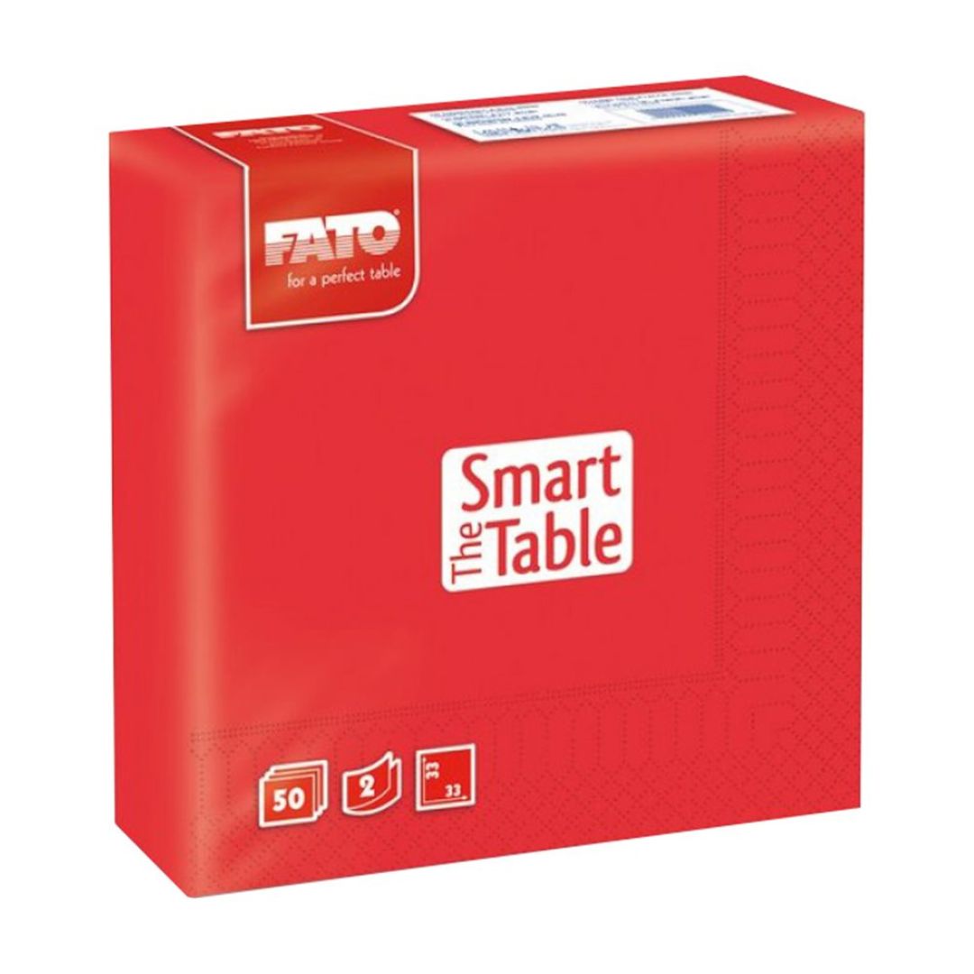 Fato Napkins 33x33cm Red x50