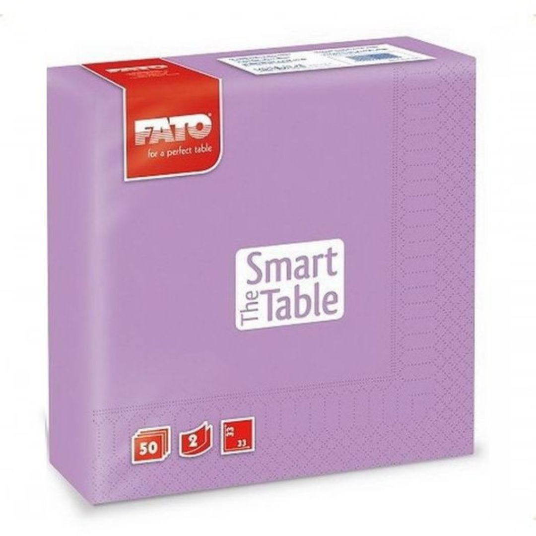 Fato Napkins 33x33cm ? lilac x50