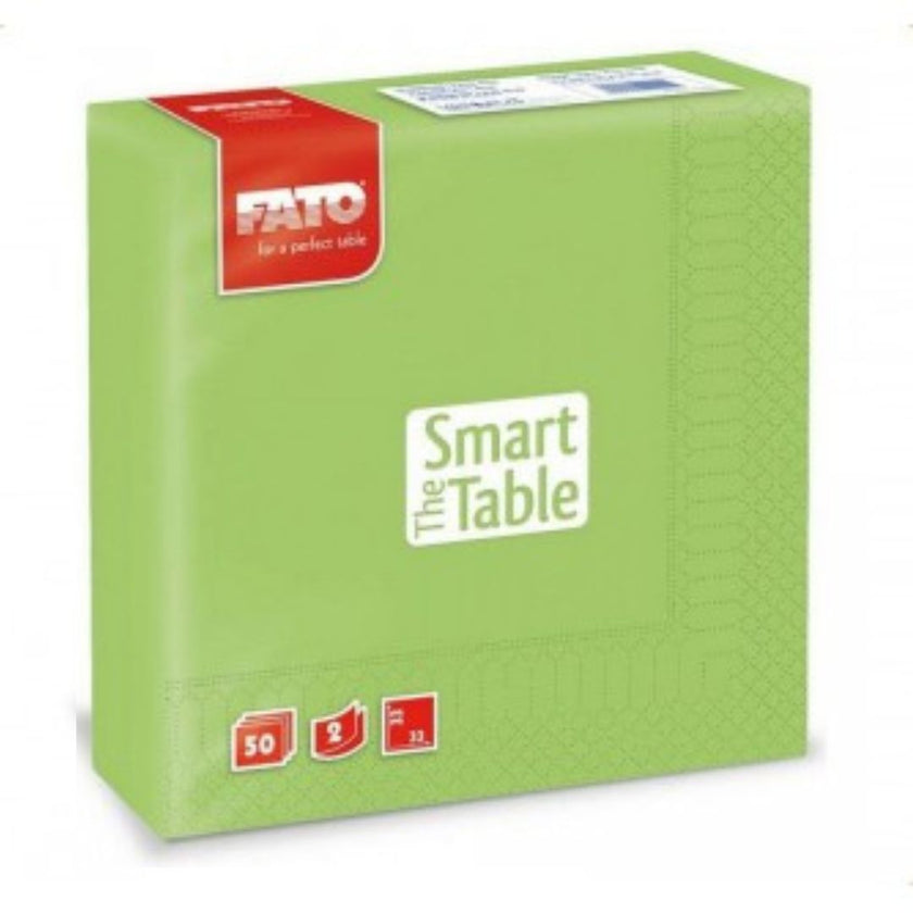 Fato Napkins 33x33cm - Apple Green x50