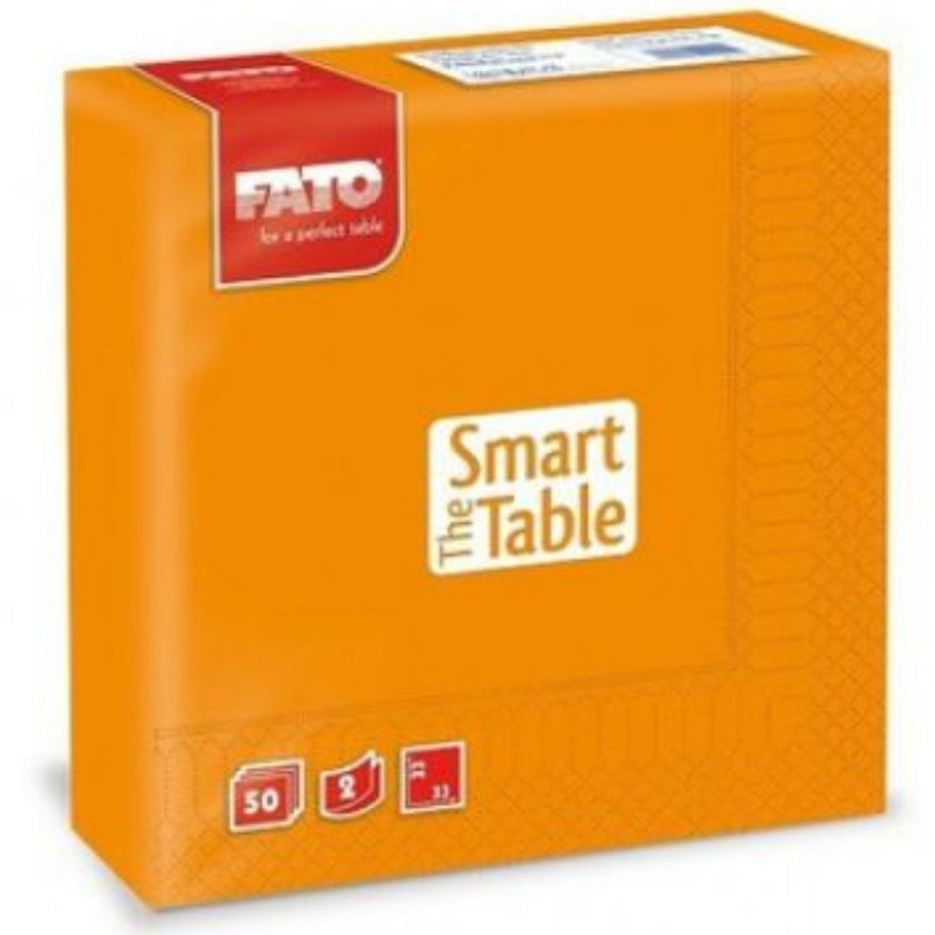 Fato Napkins 40x40cm - Orange x50