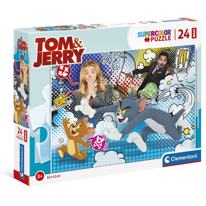 Clementoni Puzzle 'Tom & Jerry’ – 24 pieces