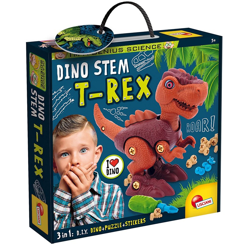 Lisciani Giochi - I'm A Genius Dino Stem T-Rex