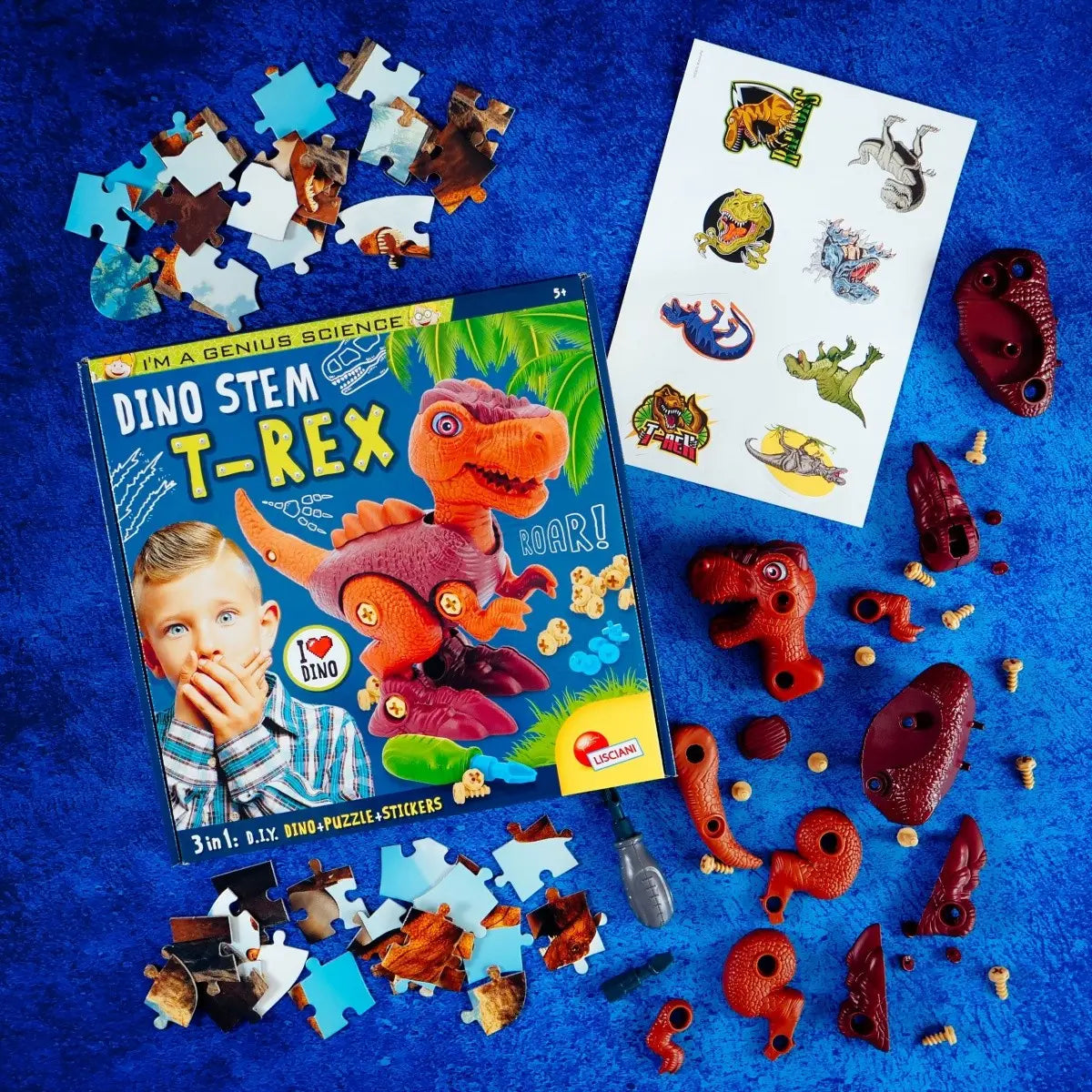 Lisciani Giochi - I'm A Genius Dino Stem T-Rex