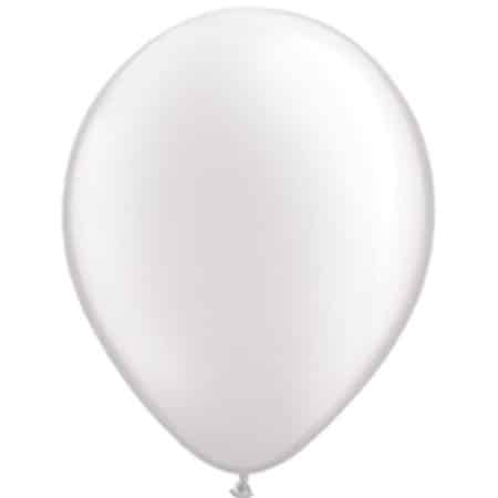 Air-Fill 10" Balloons A Pack Of 100pcs - White