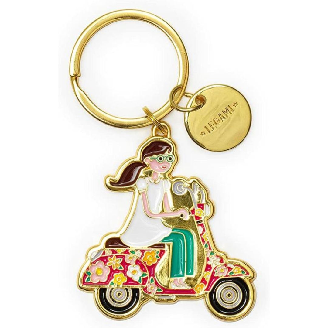 Legami Key Ring - Scooter