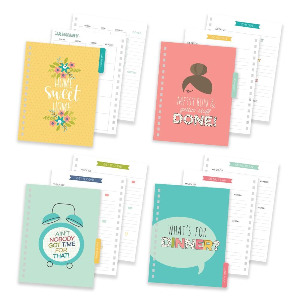 B5 Pukka Carpe Diem Spiral Home Planner