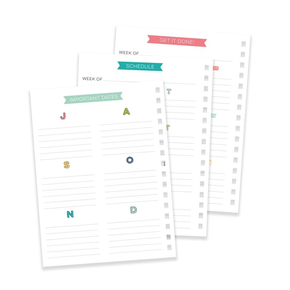 B5 Pukka Carpe Diem Spiral Home Planner