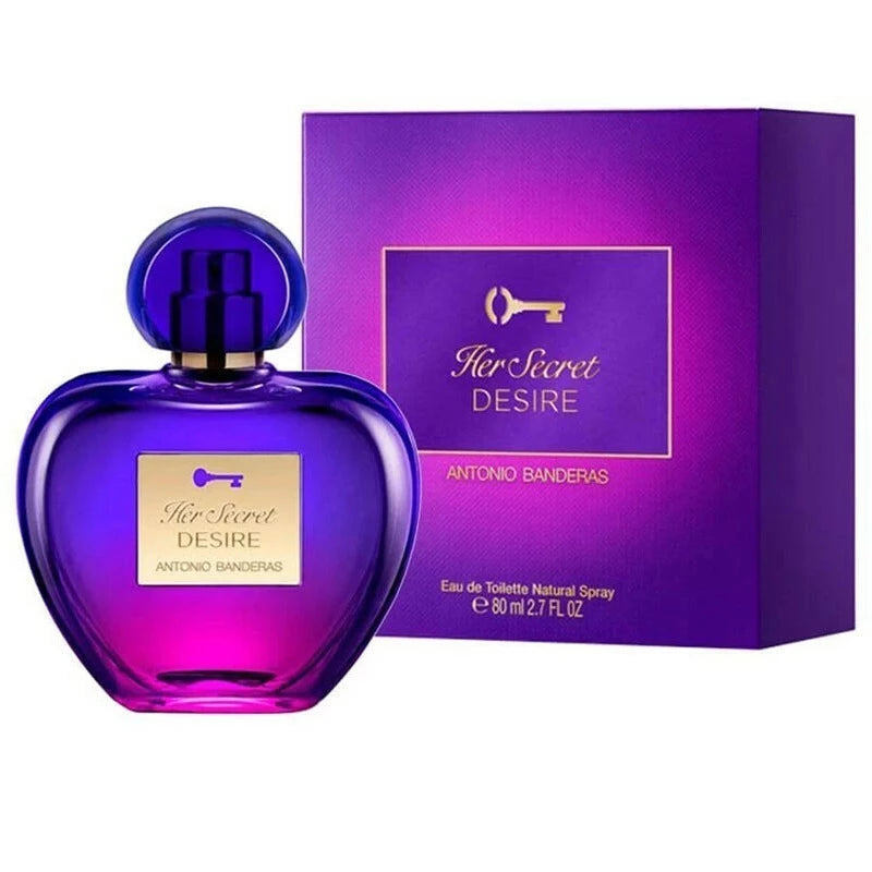 Antonio Banderas Feminine Eau De Toilette 80ml - Her Secret Desire