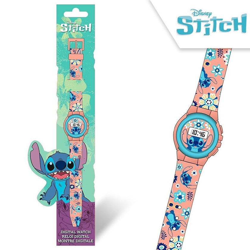Disney Digital Kids Wrist Watch - Lilo And Stitch