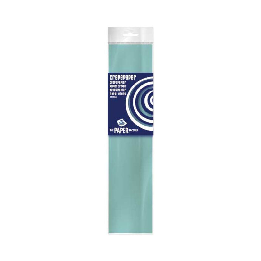 Haza-Witbaard Crepe Paper 50 x 250cm - Mint Green