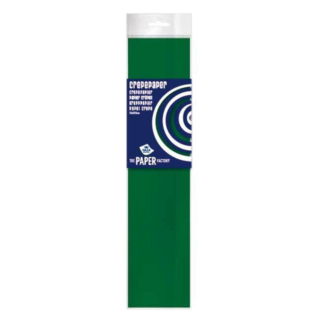 Haza-Witbaard Crepe Paper 50 x 250cm - Green