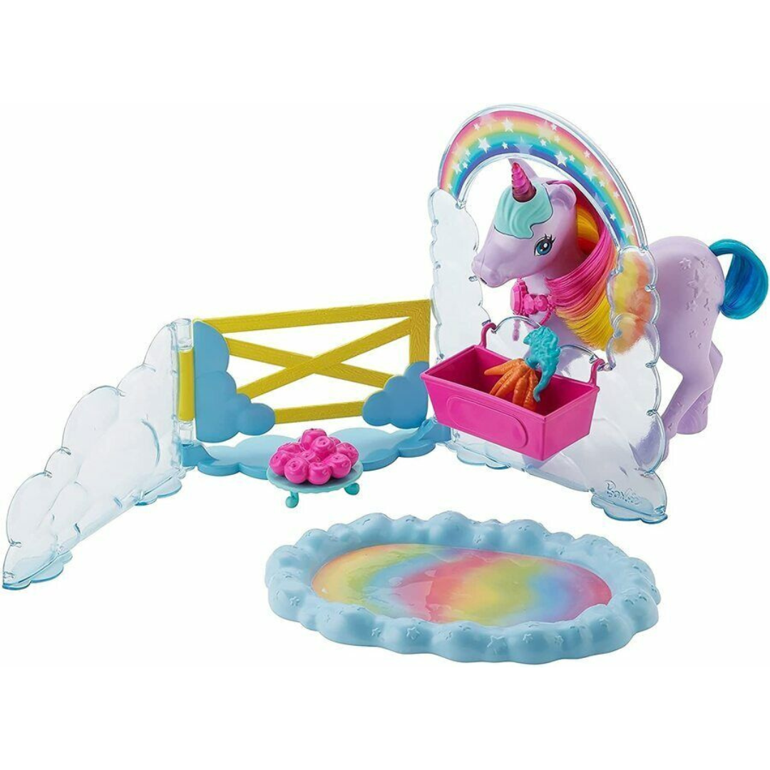 Barbie Rainbow Potty Unicorn Playset