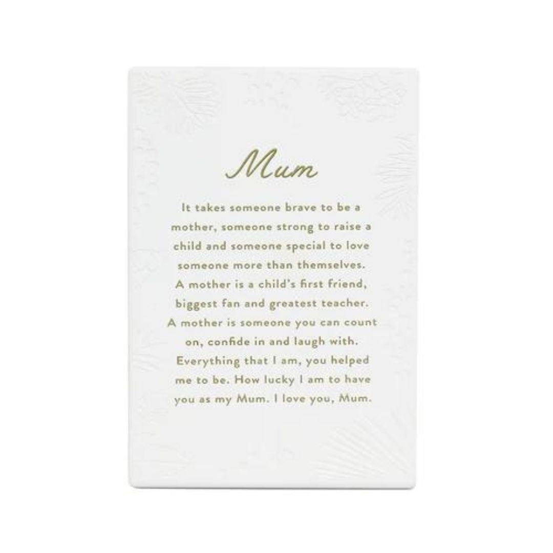 Splosh Precious Mum Quote 100mm x 160mm