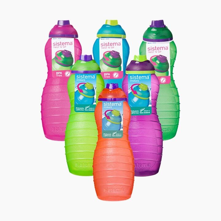 Sistema 700ml Davina Twist'n'Sip - Various Colours