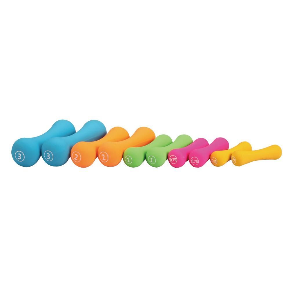 LiveUp Dumbbells Set Of 2pcs - Various Weight