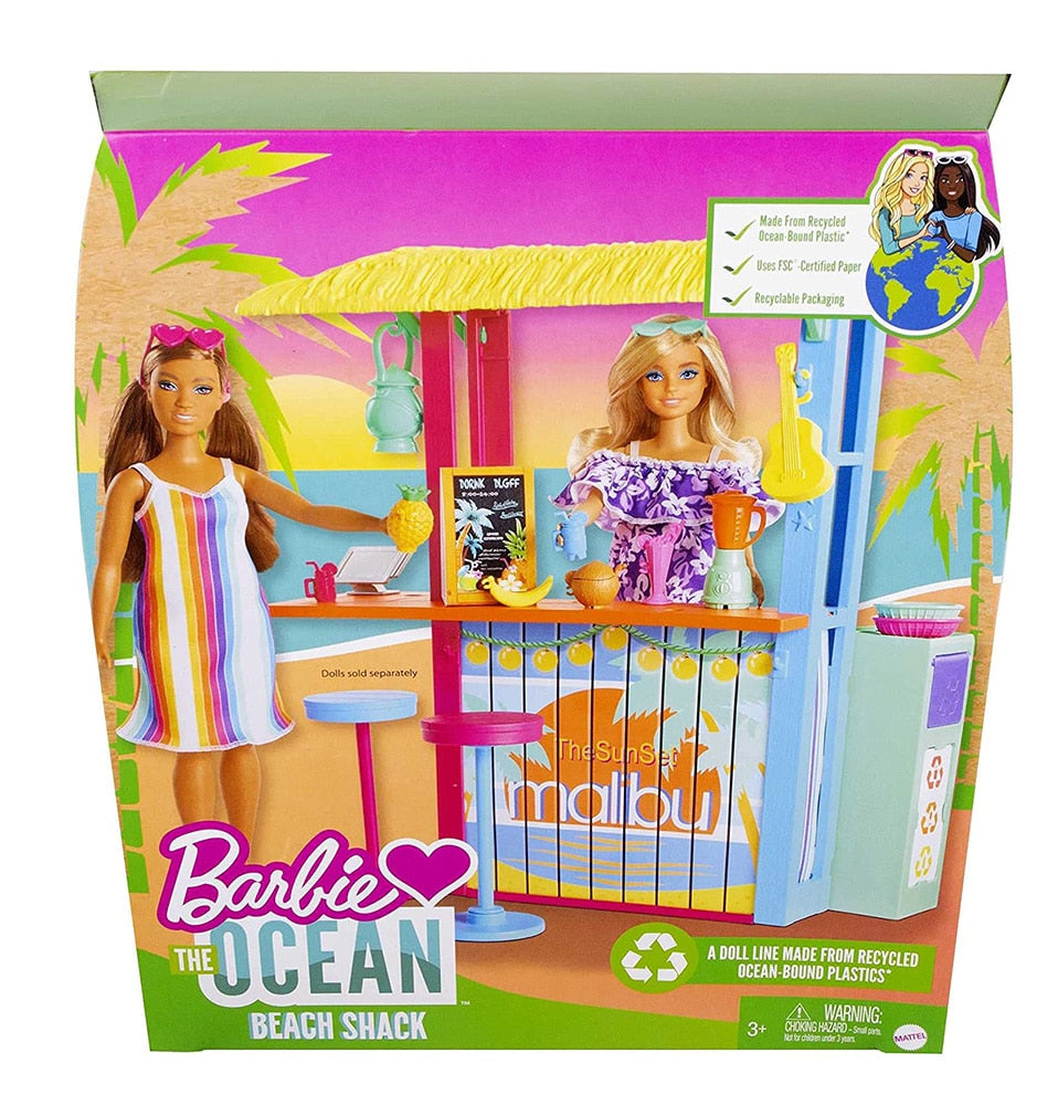 Barbie Loves the Ocean Malibu Beach Shack Playset
