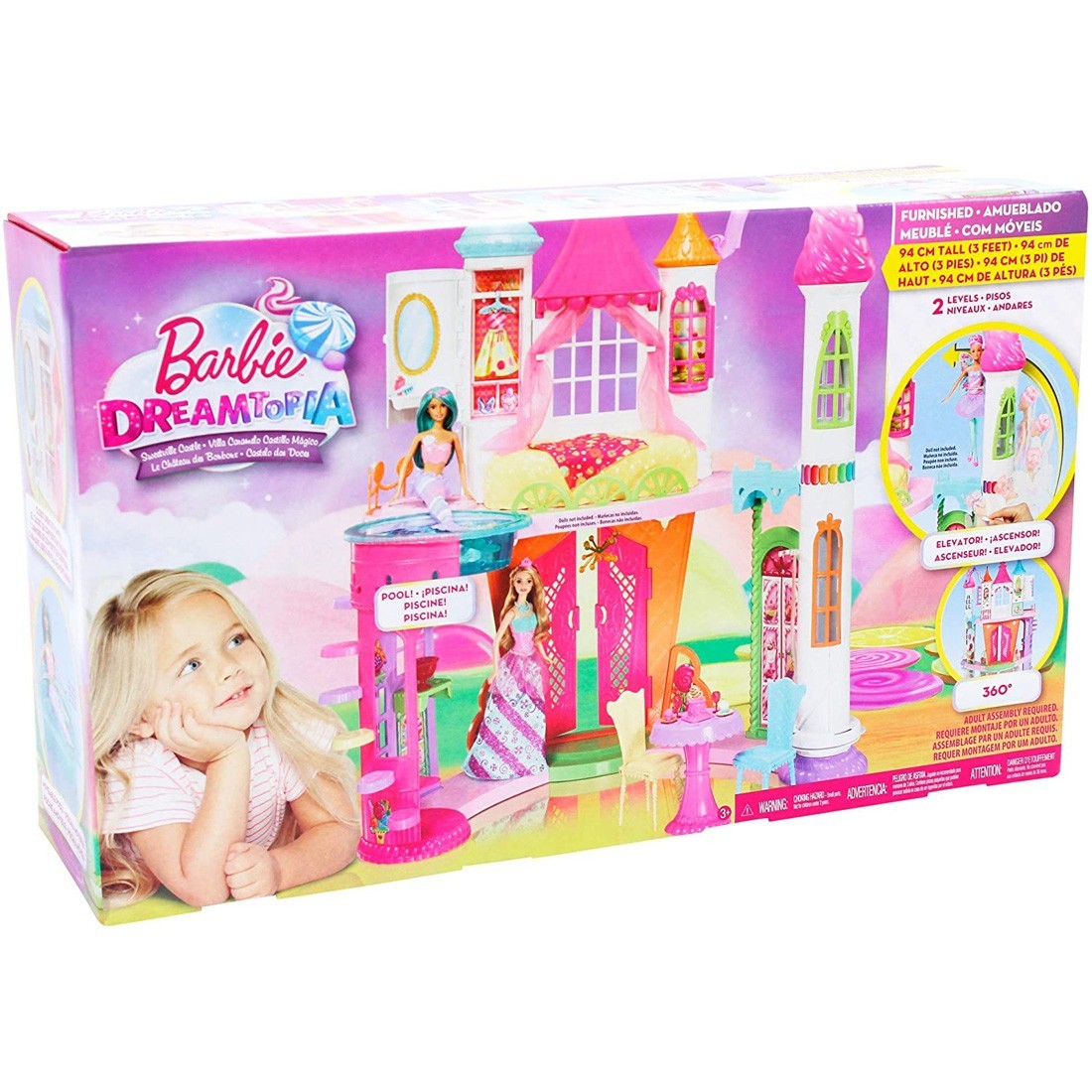 Barbie Dreamtopia Sweetville Castle