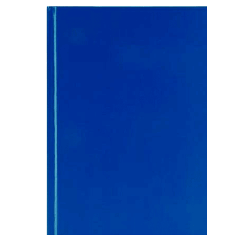 A4 Printex SINGLE Column Cash Book - Ruled, Blue/Black