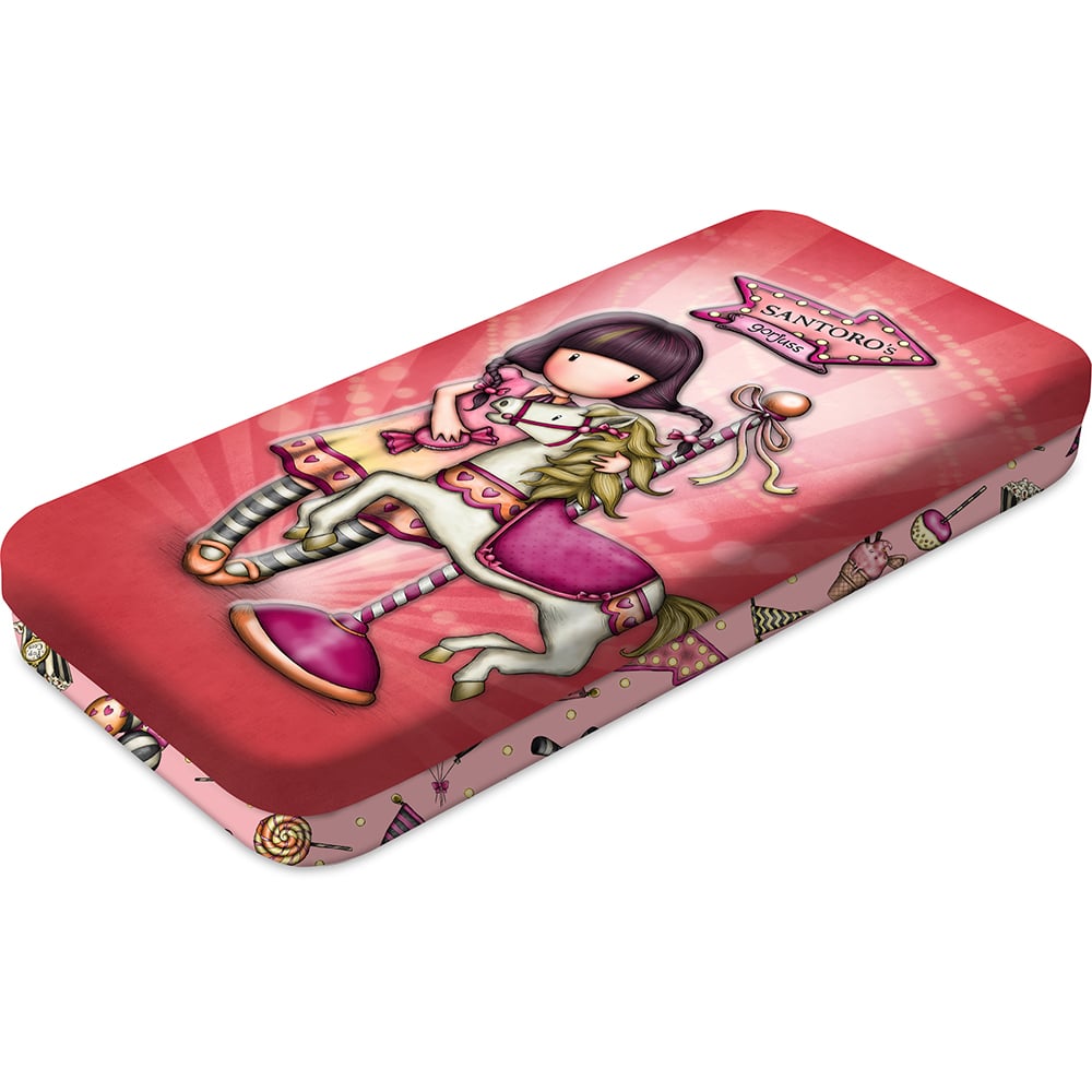 Santoro Gorjuss - Pencil Tin - Carousel