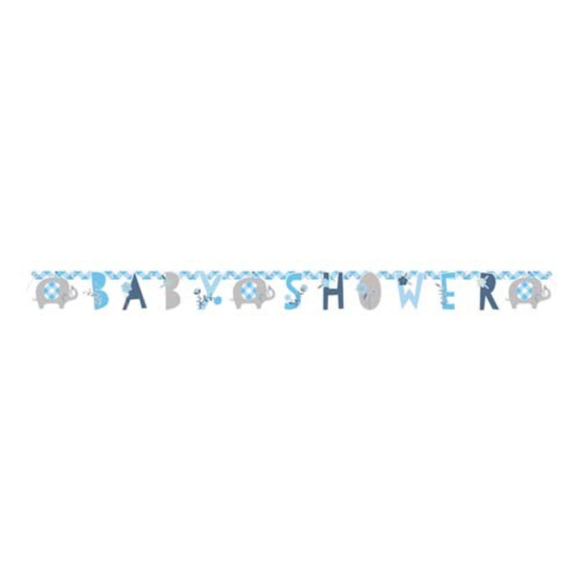Unique Banner 1.6m - Baby Shower Blue