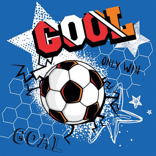 Daisy Napkins 33 x 33cm A Pack Of 20pcs - Cool Football