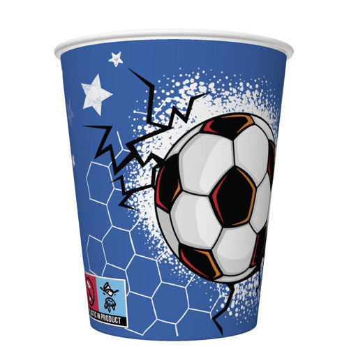 Daisy Paper Cups 250ml A Pack Of 8pcs - Cool Football
