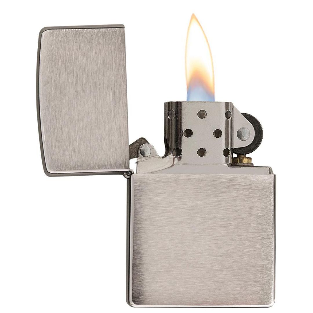 Zippo 200 Classic Brushed Chrome