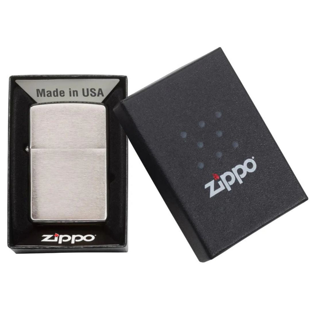 Zippo 200 Classic Brushed Chrome