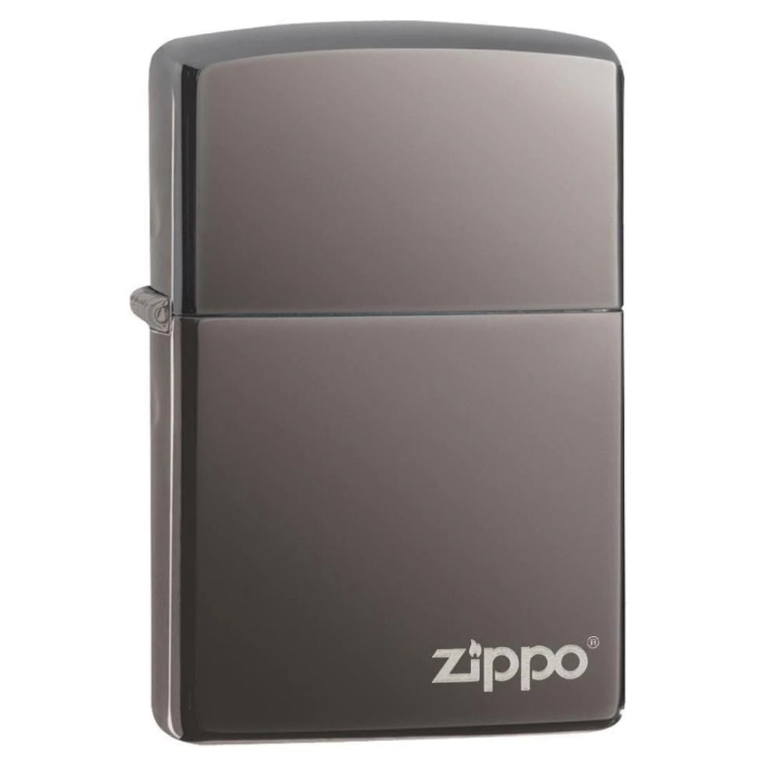 Zippo 150zl Black Ice With Logo