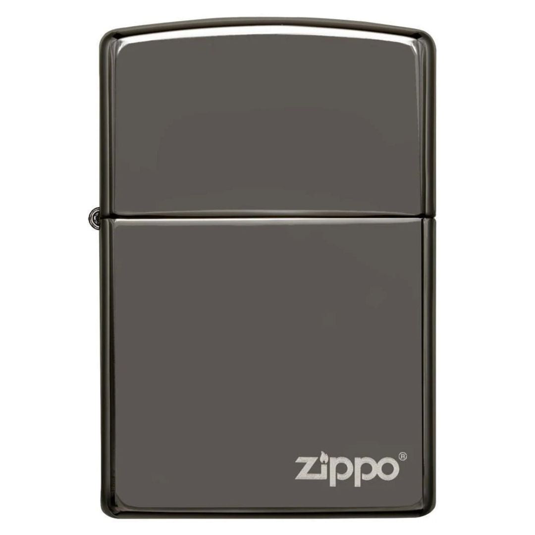 Zippo 150zl Black Ice With Logo