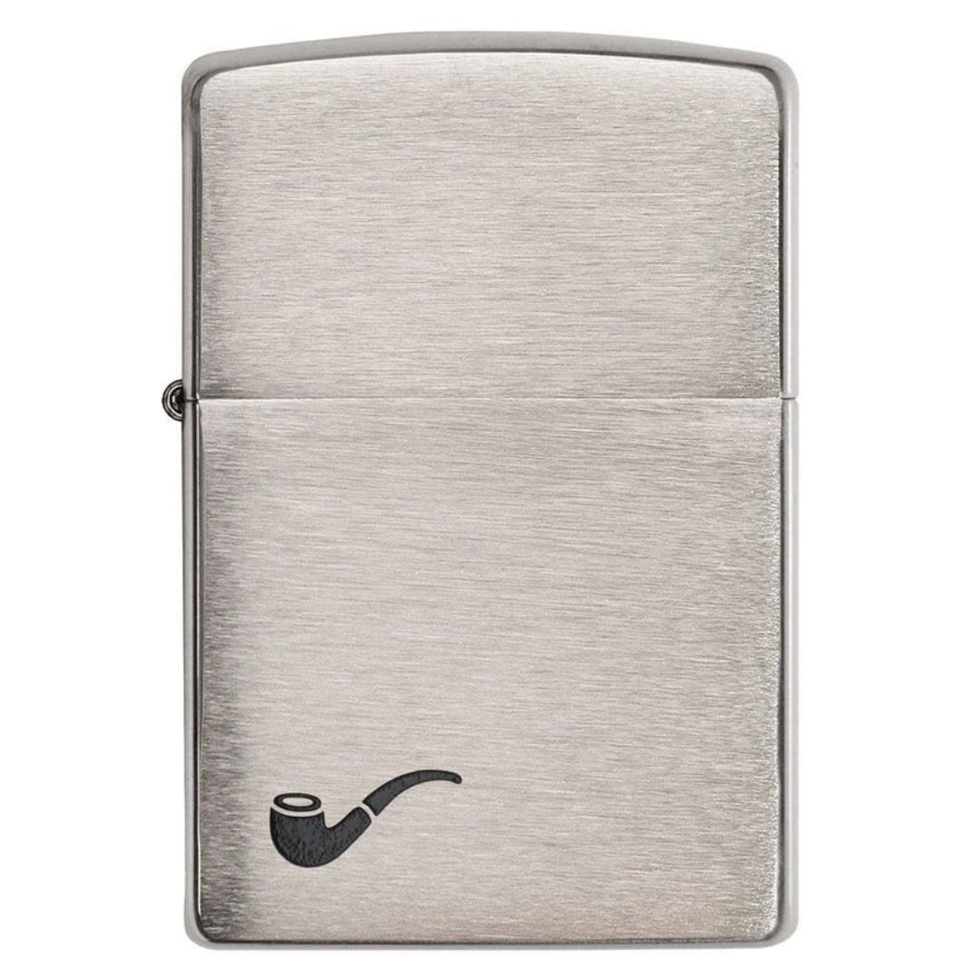 Zippo 200pl Pipe Brushed Chrome
