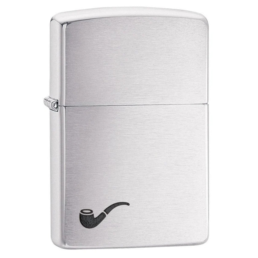 Zippo 200pl Pipe Brushed Chrome