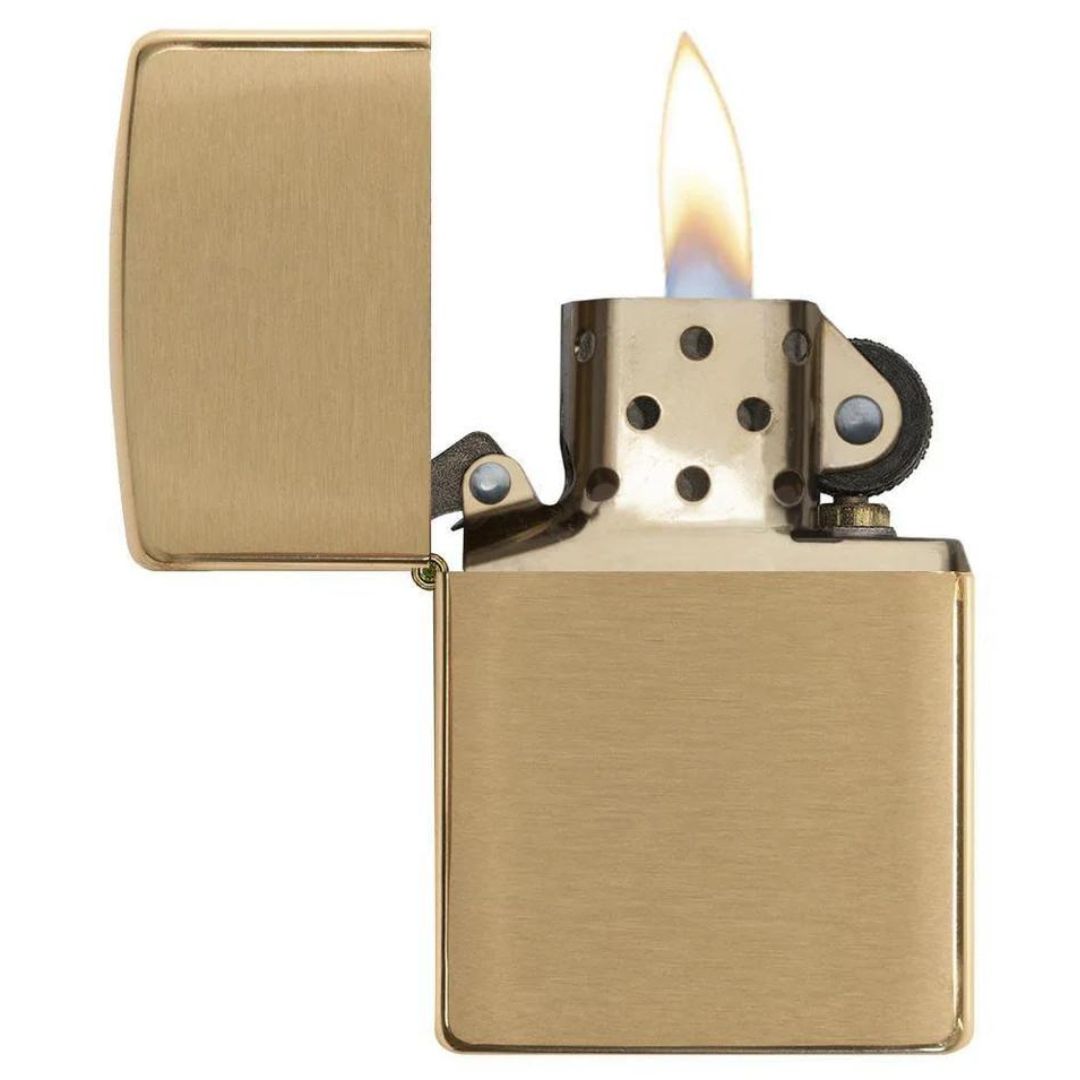 Zippo 204B Classic Brushed Brass