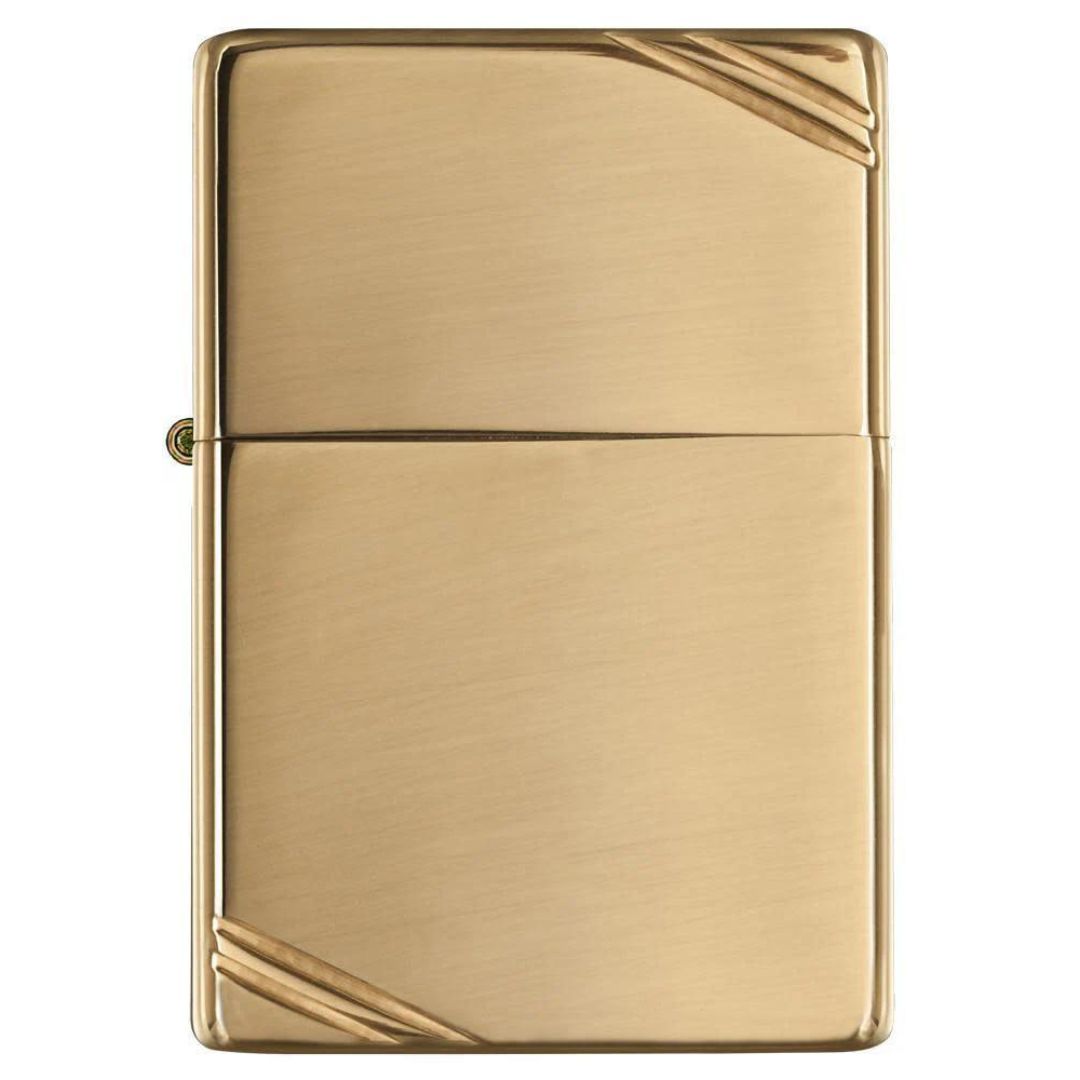 Zippo 270 Vintage High Polish Brass With Slashes