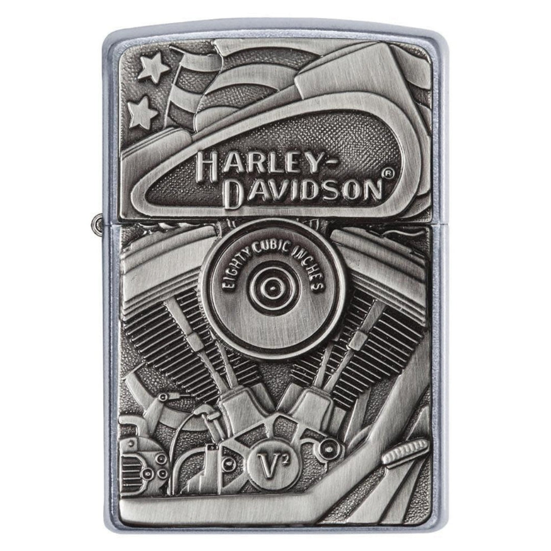Zippo 29266 Harley-Davidson Motorblock Emblem