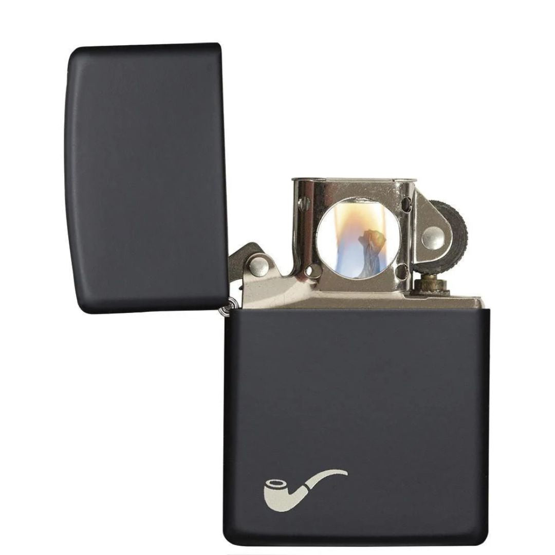 Zippo 218pl Pipe Black Matte