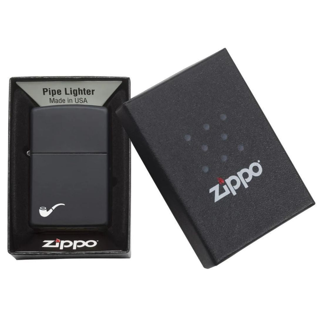 Zippo 218pl Pipe Black Matte