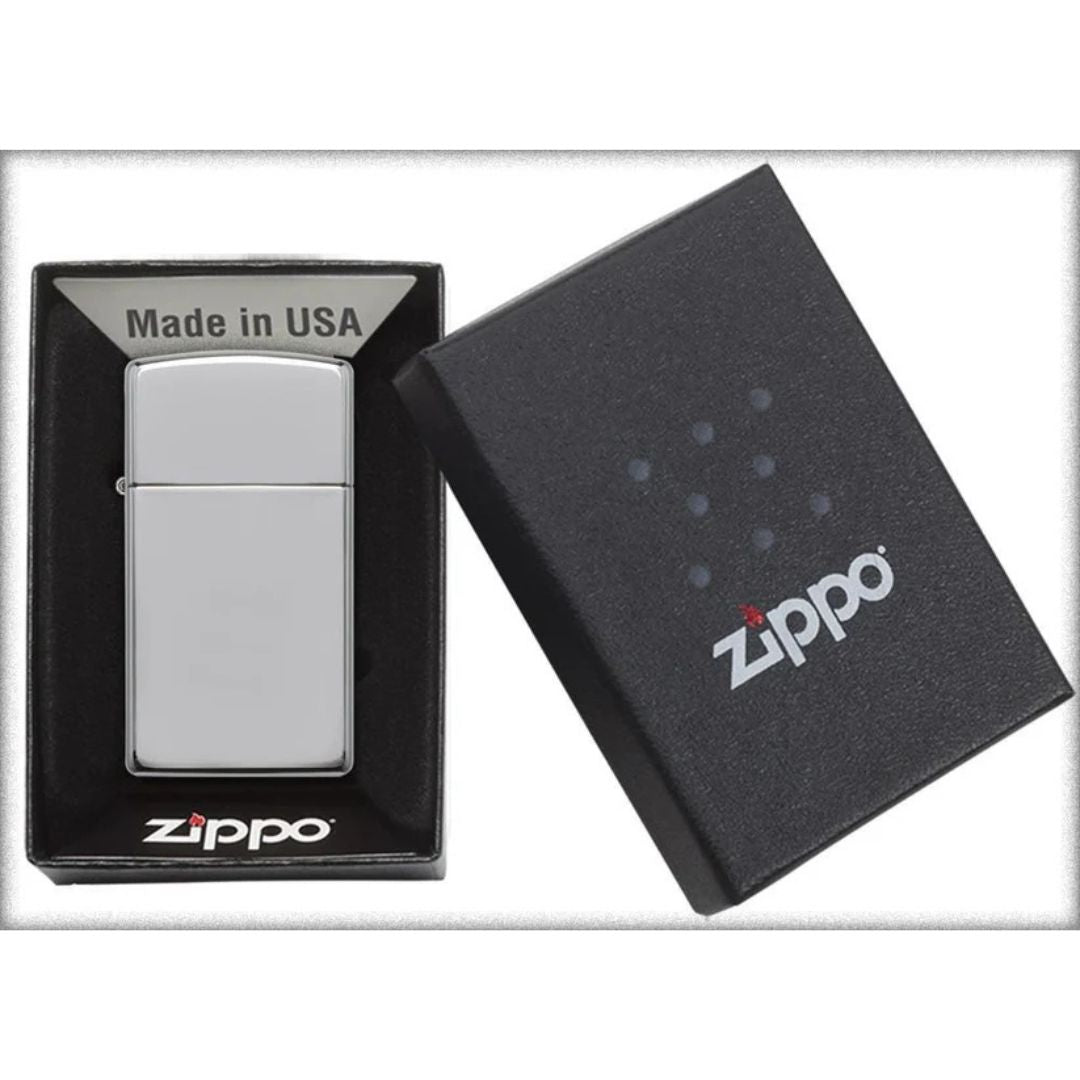 Zippo 1610 Slim High Polish Chrome