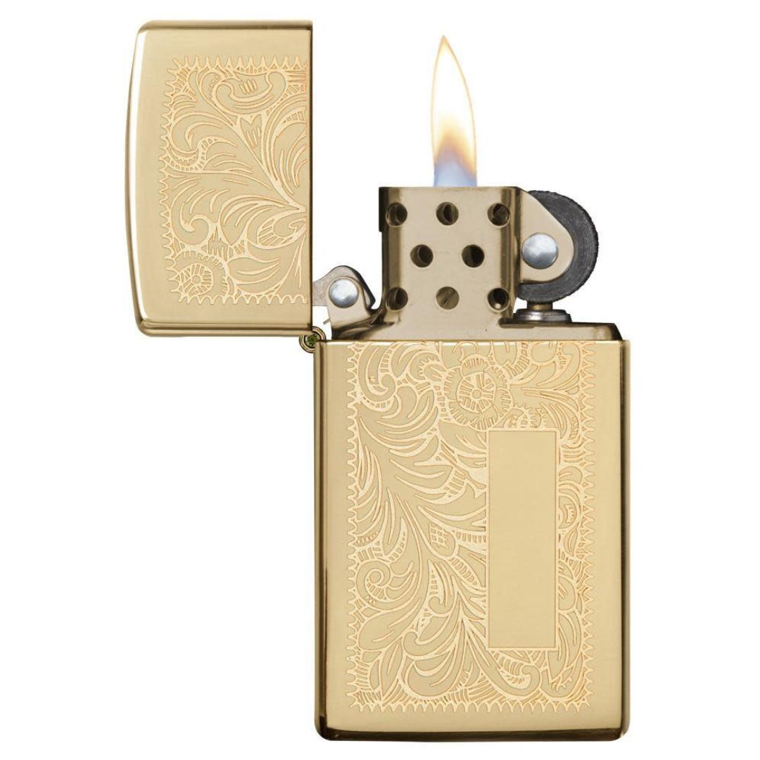 Zippo 1652B Slim Brass Venetian