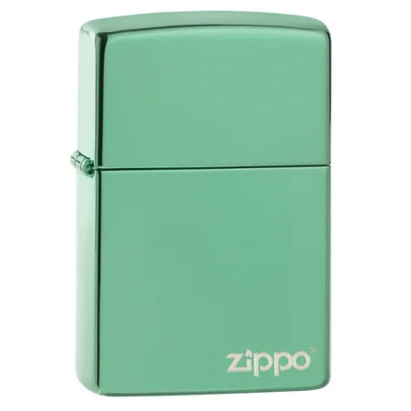Zippo 28129zl High Polish Green With Zippo