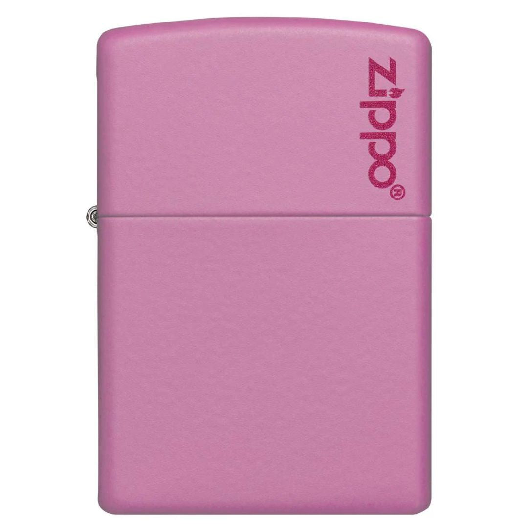 Zippo 238zl Classic Pink Matte Zippo Logo