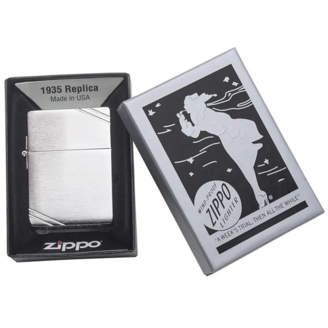 Zippo 1935 Replica With Slashes