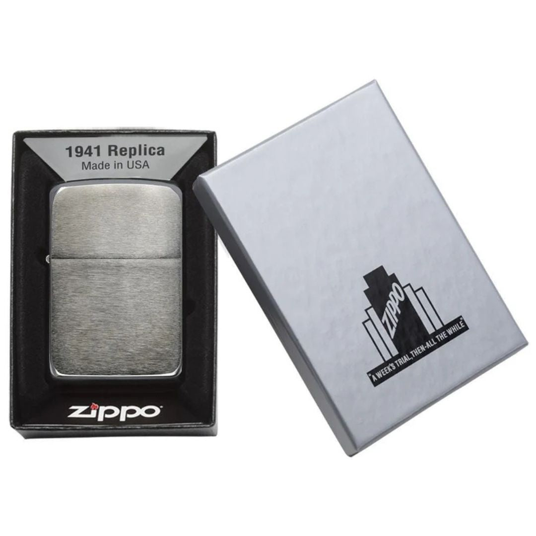 Zippo 24096 Black Ice 1941 Replica