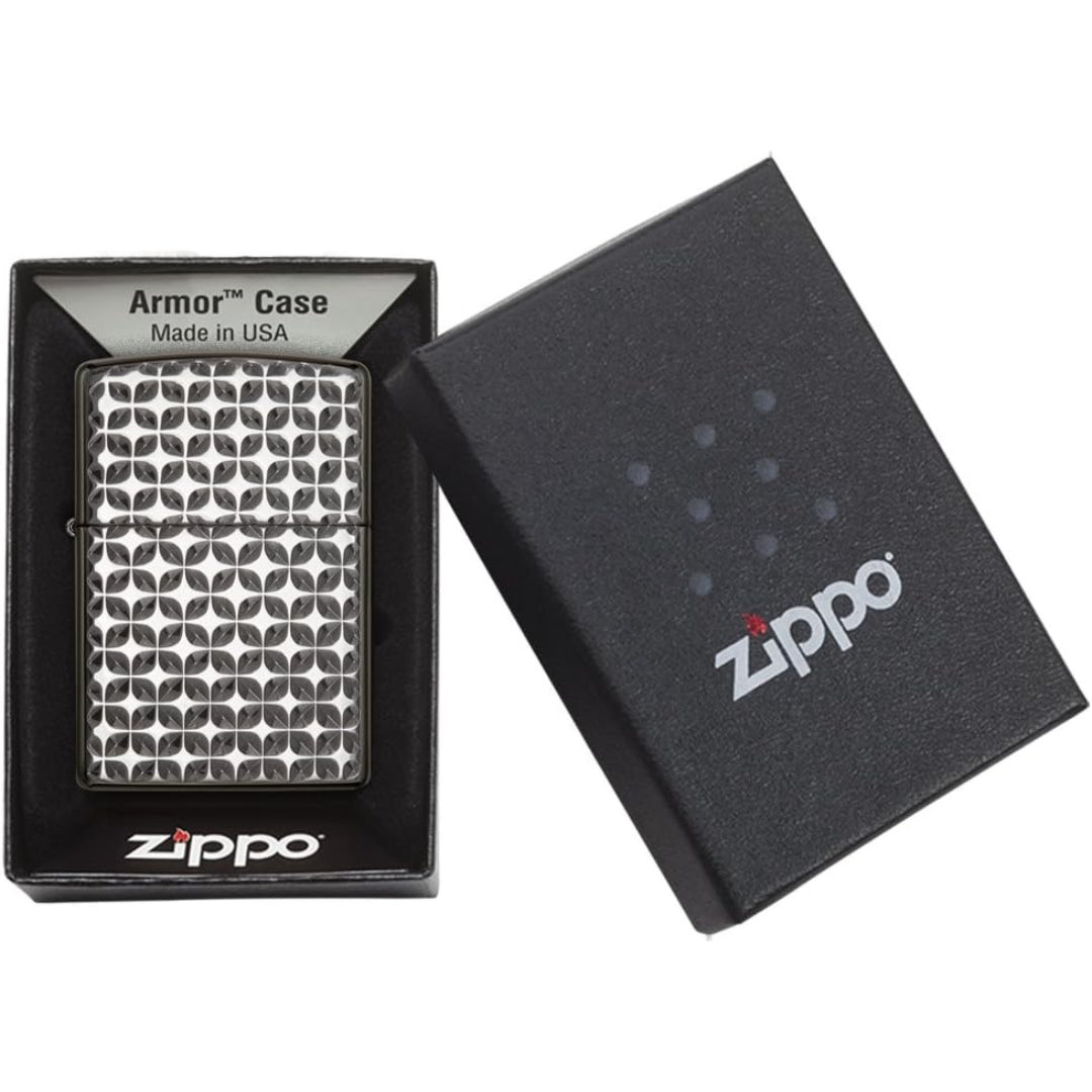 Zippo 28186 Engine Turn Star