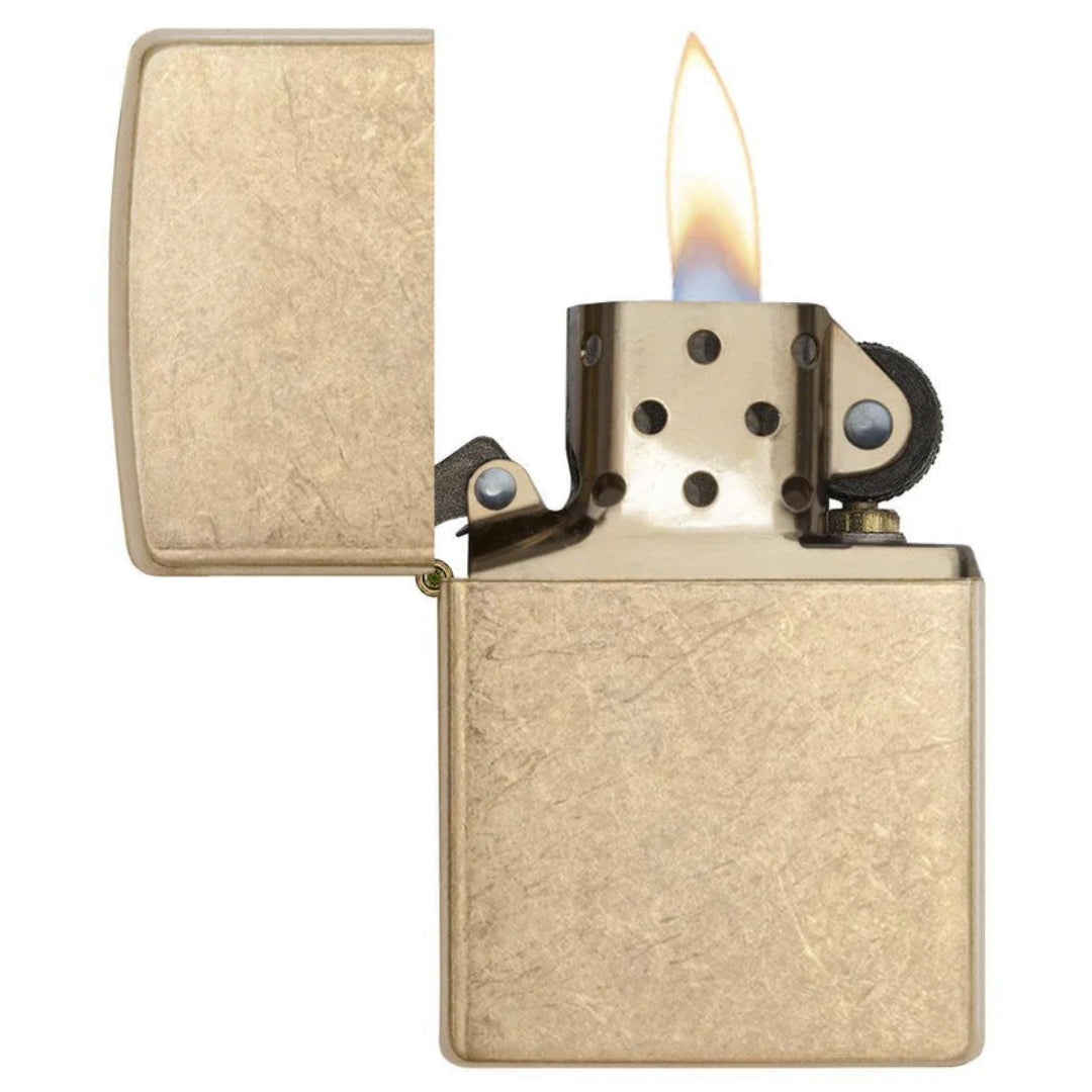Zippo 428496 Armor Tumbled Brass