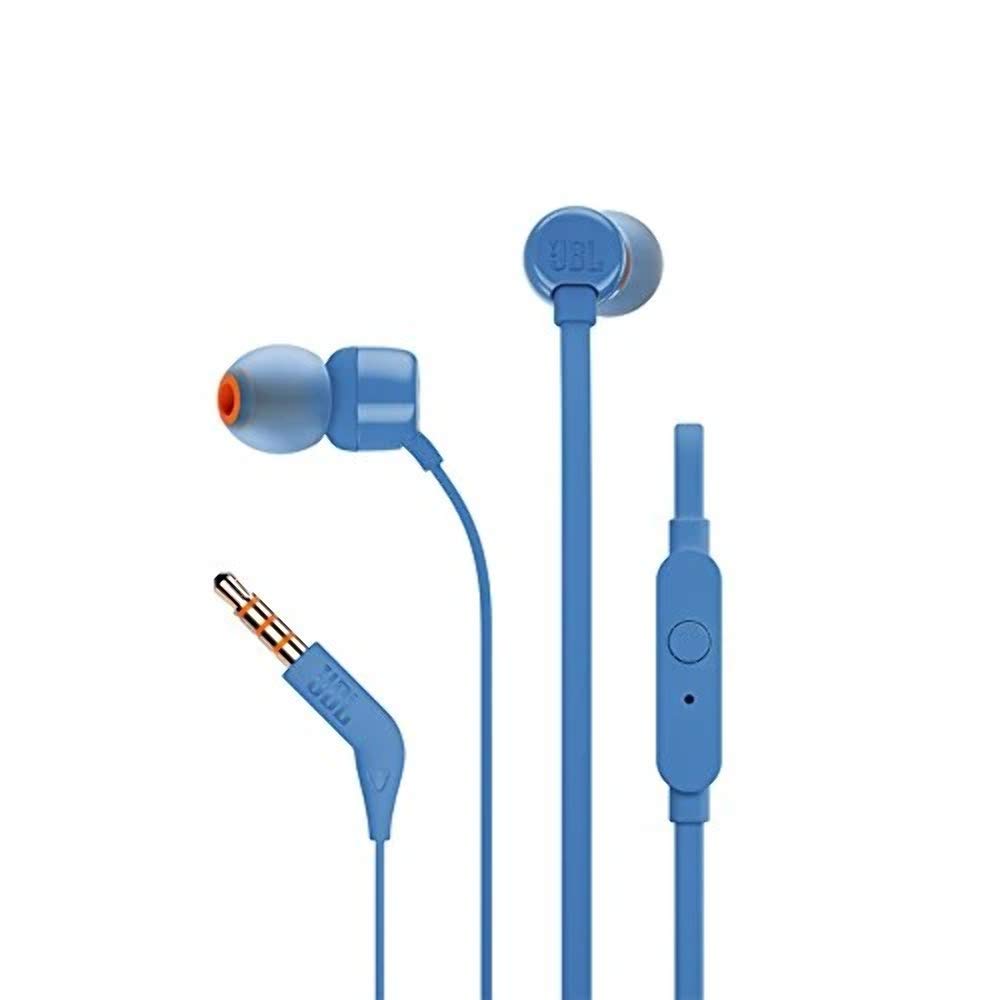 JBL Tune110 Wired Earphones - Blue