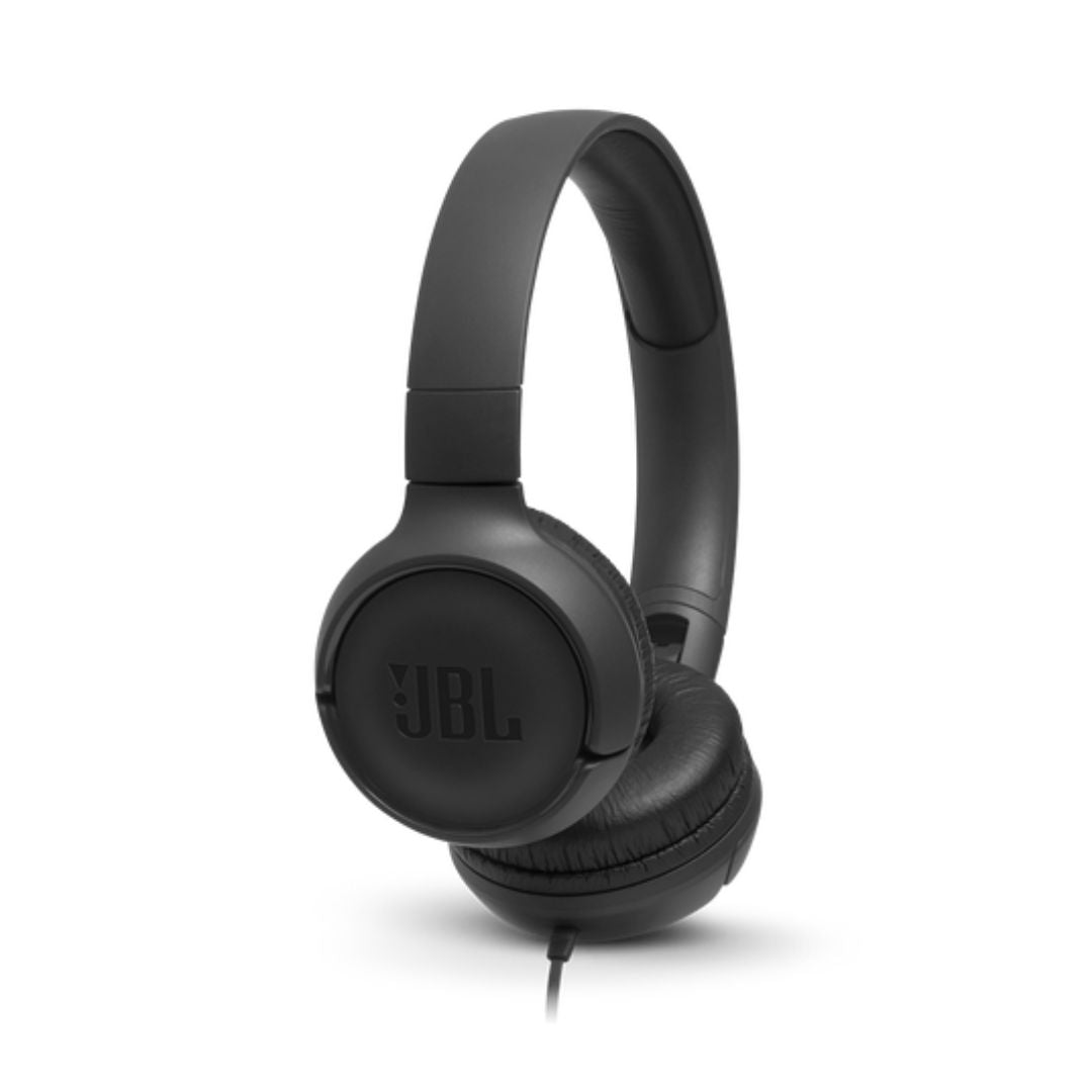 JBL Tune500 Wired Headphones - Black