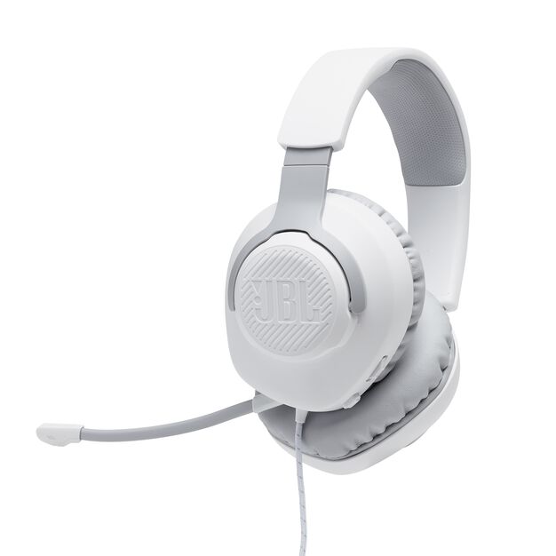 JBL Quantum100 Wired Headset - White