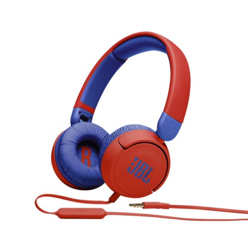 JBL Jr310 Wired Headphones - Red/Blue